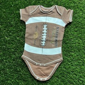 Infant College Kids Iowa Hawkeyes Football bodysuit